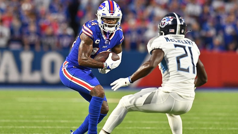tennessee titans at buffalo bills: stefon diggs