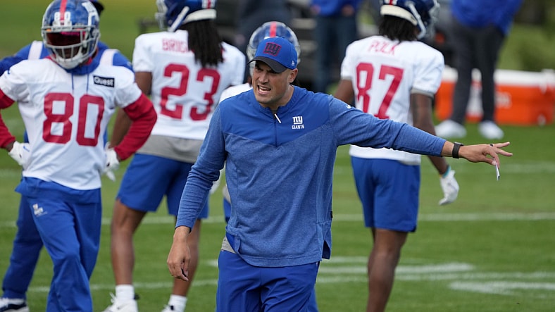 NFL: International Series-New York Giants Practice