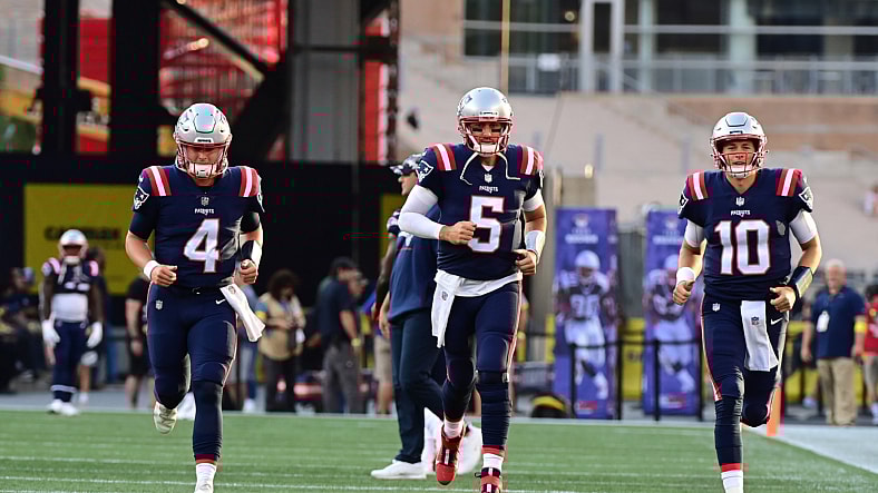 bailey zappe, mac jones, new england patriots