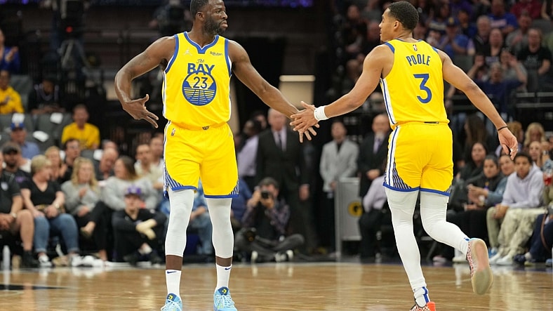 draymond green, jordan poole