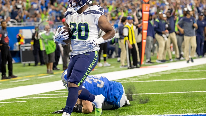 rashaad penny, seattle seahawks