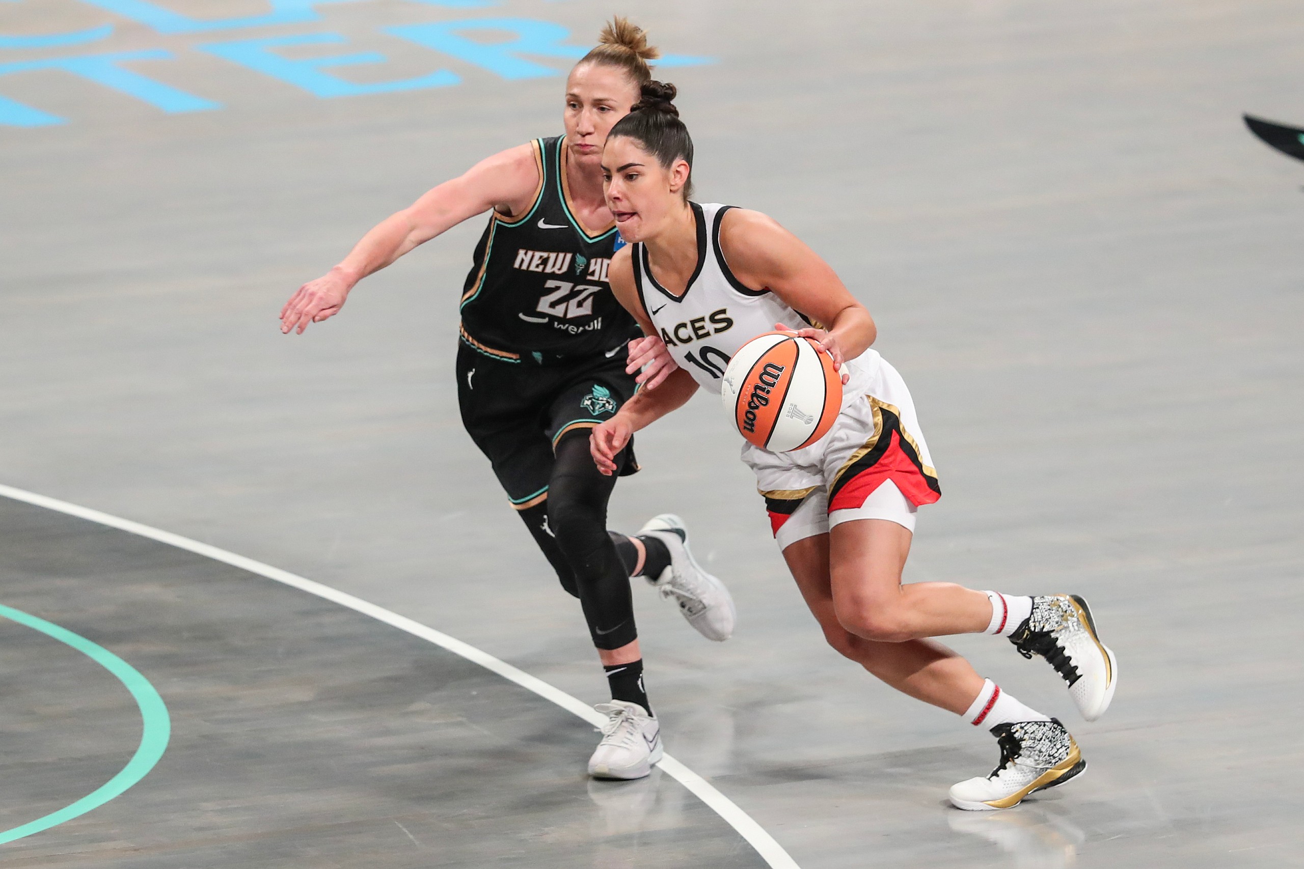 WNBA: Finals-Las Vegas Aces at New York Liberty