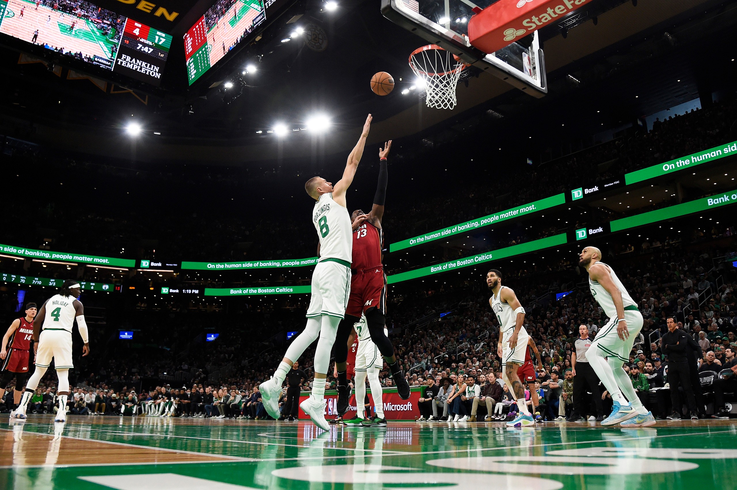 NBA: Playoffs-Miami Heat at Boston Celtics
