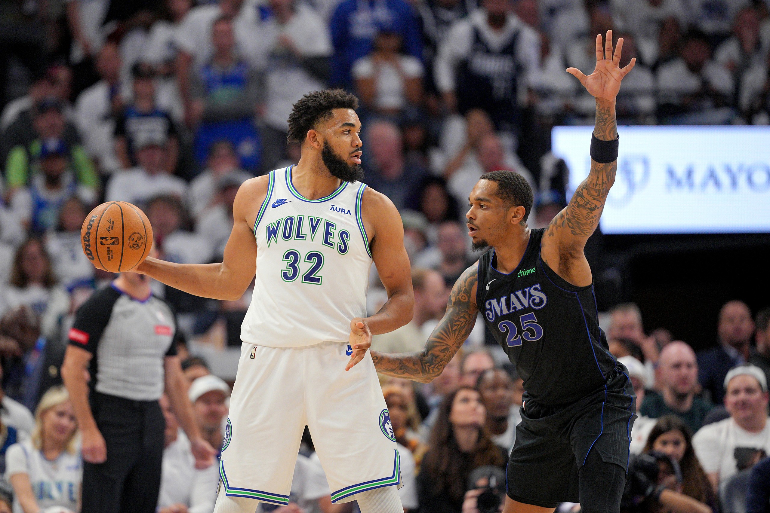 NBA: Playoffs-Dallas Mavericks at Minnesota Timberwolves