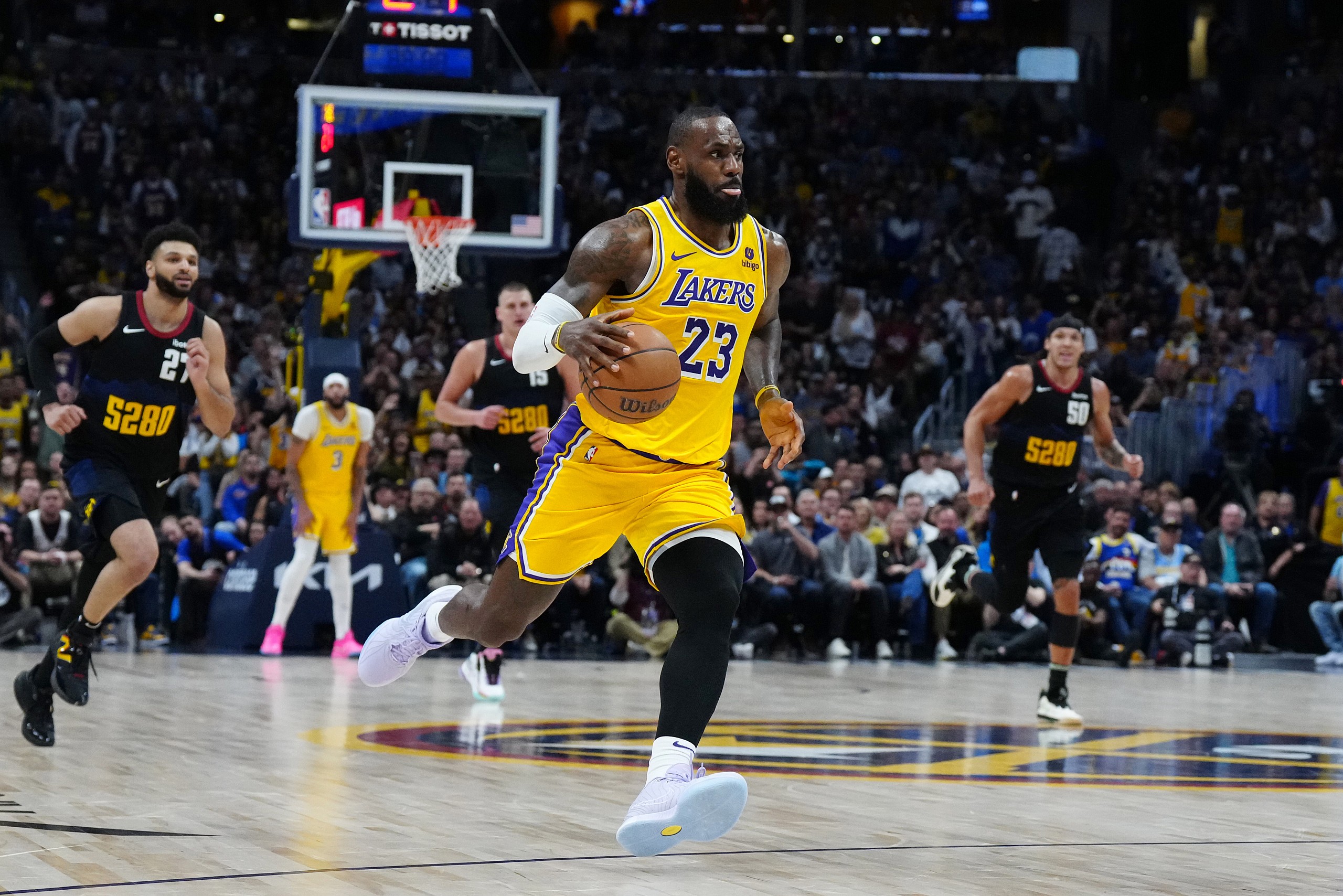 NBA: Playoffs-Los Angeles Lakers at Denver Nuggets