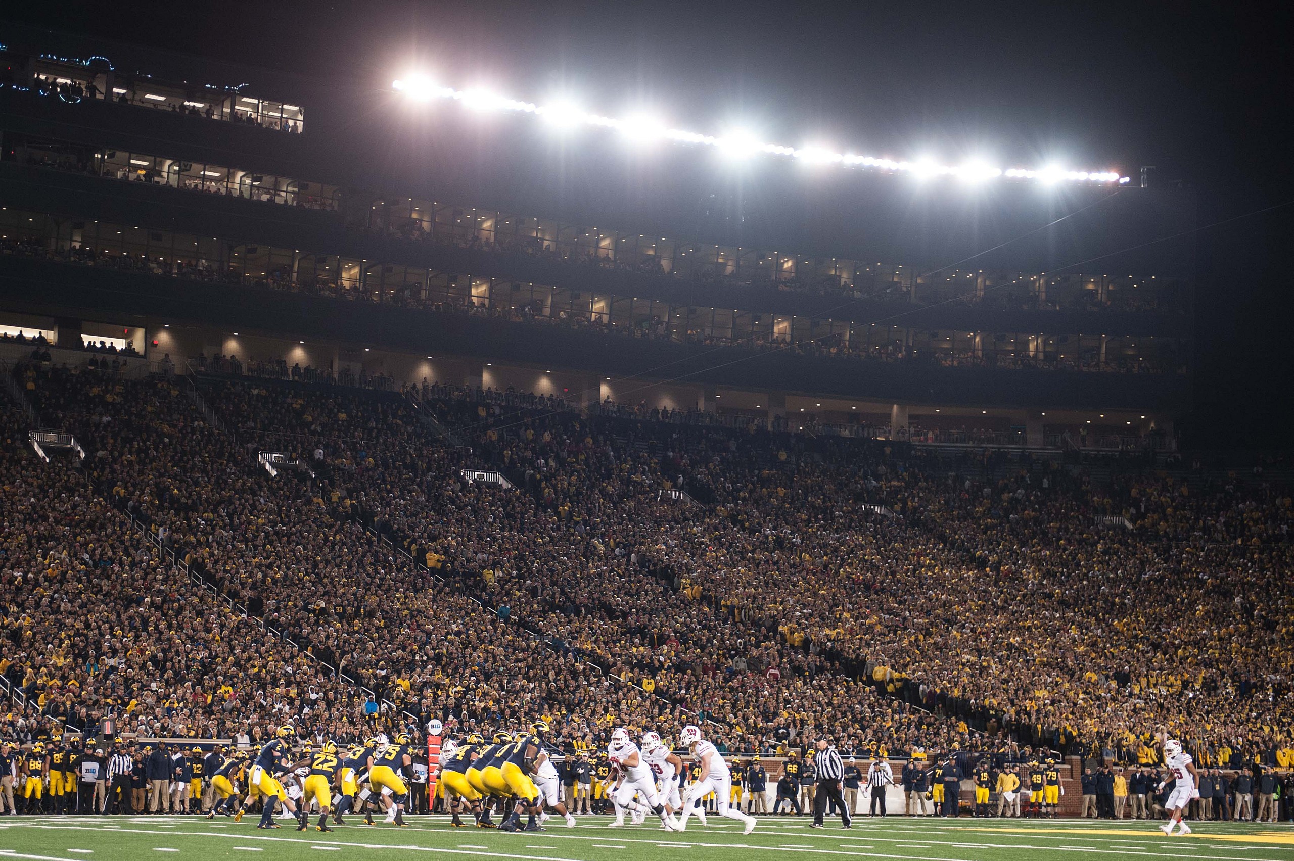 NCAA Football: Wisconsin at Michigan