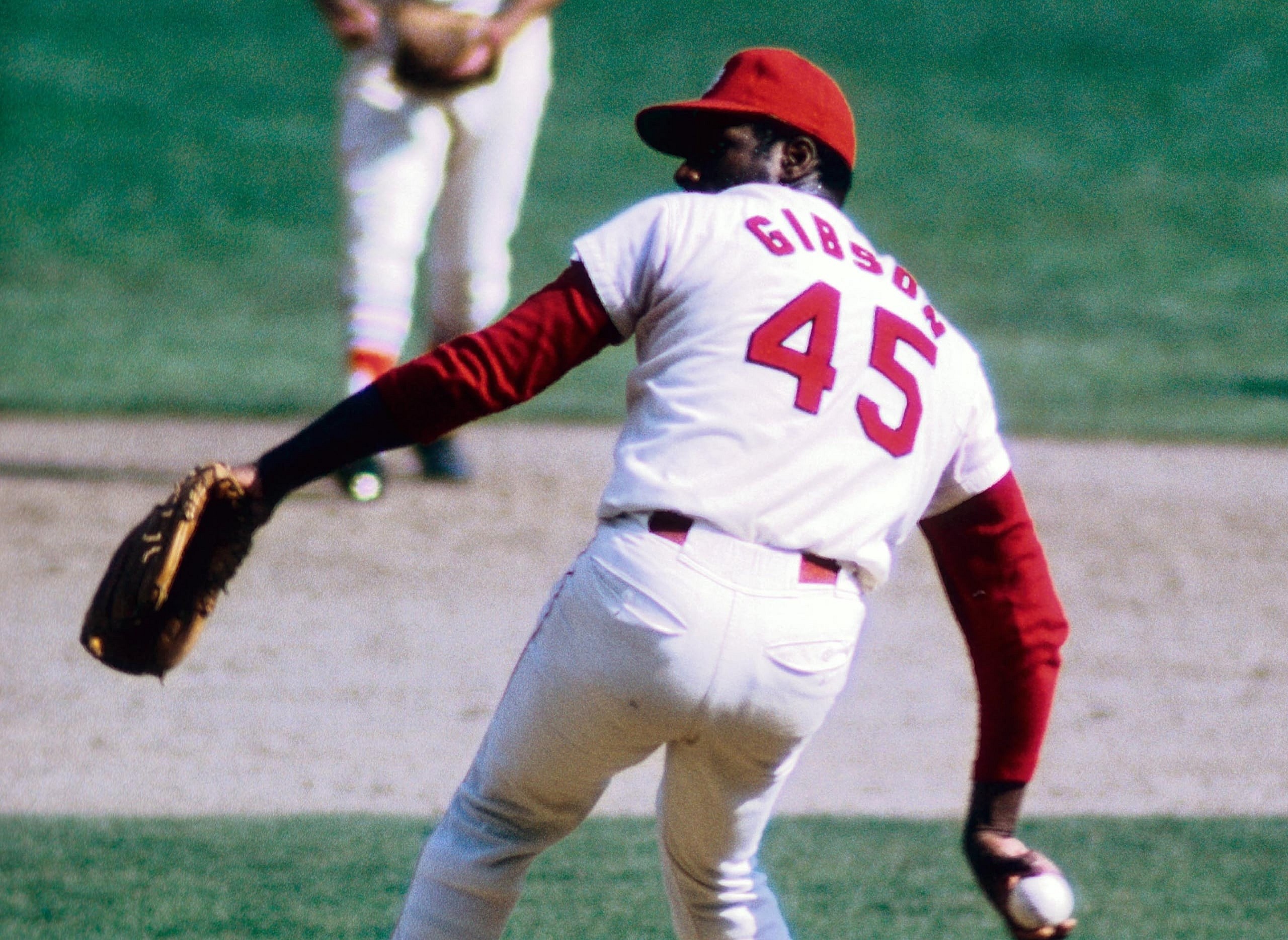 Bob Gibson St. Louis Cardinals Top 10 starting pirchers of modern era