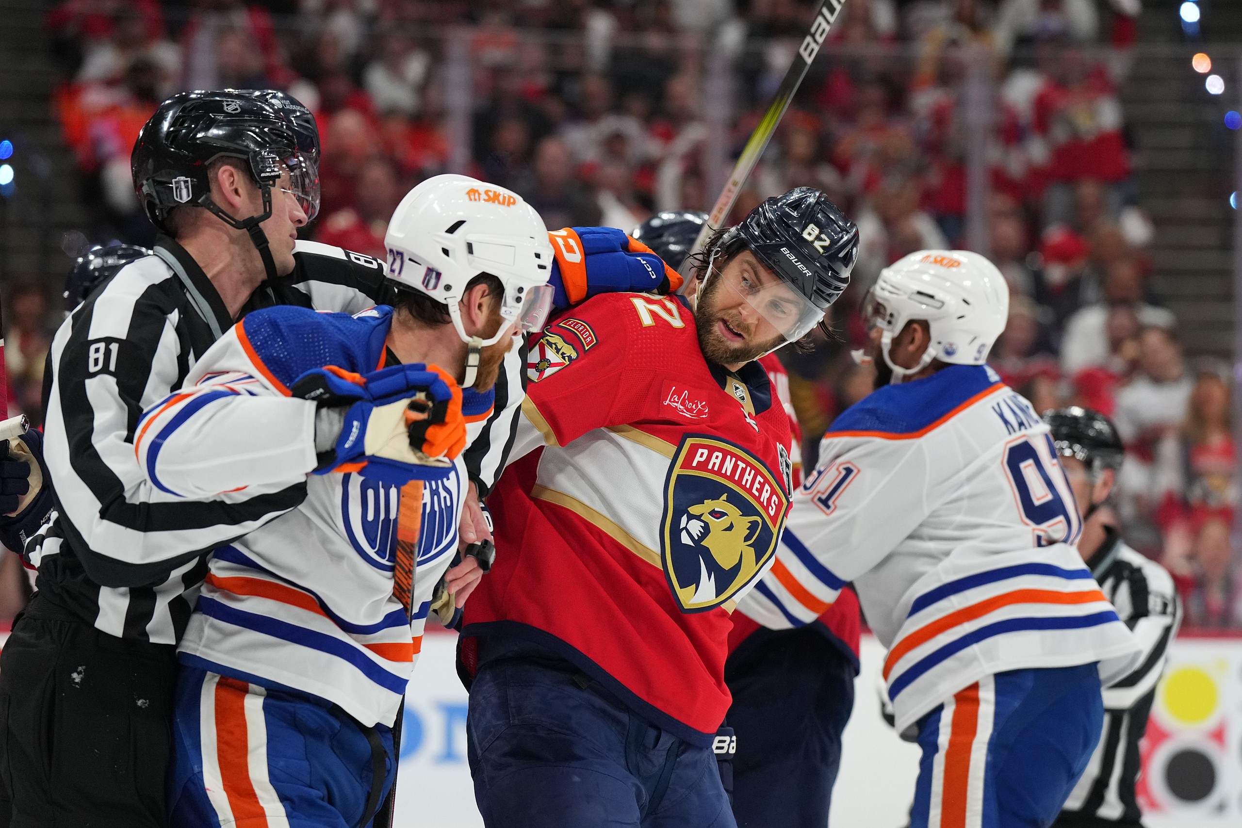 NHL: Stanley Cup Final-Edmonton Oilers at Florida Panthers