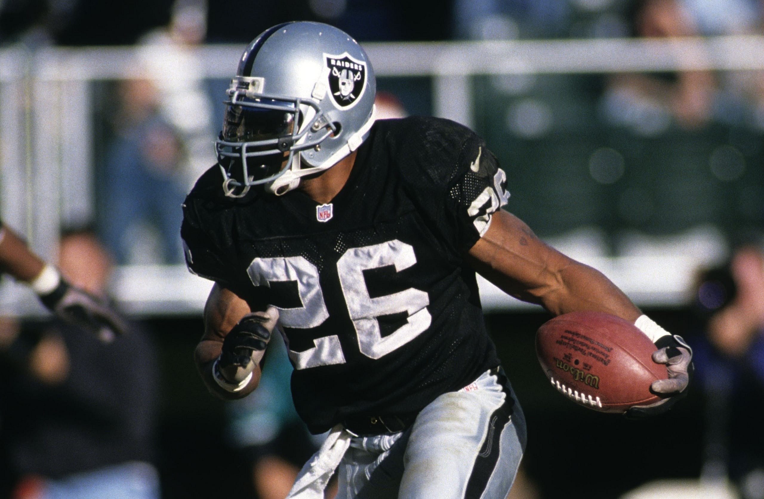 Top 10 Las Vegas Raiders rookie seasons Napoleon Kaufman 