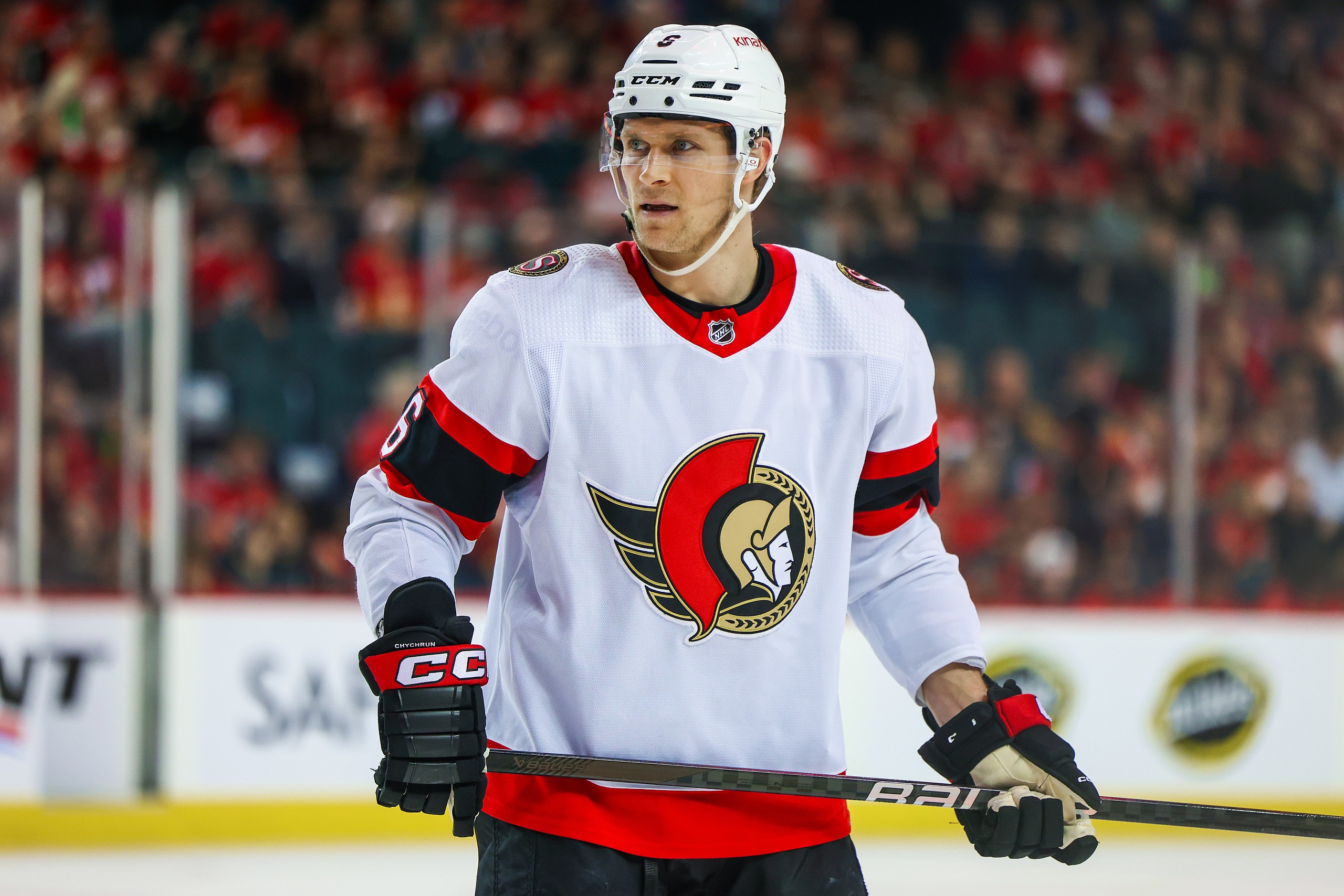 NHL: Ottawa Senators at Calgary Flames