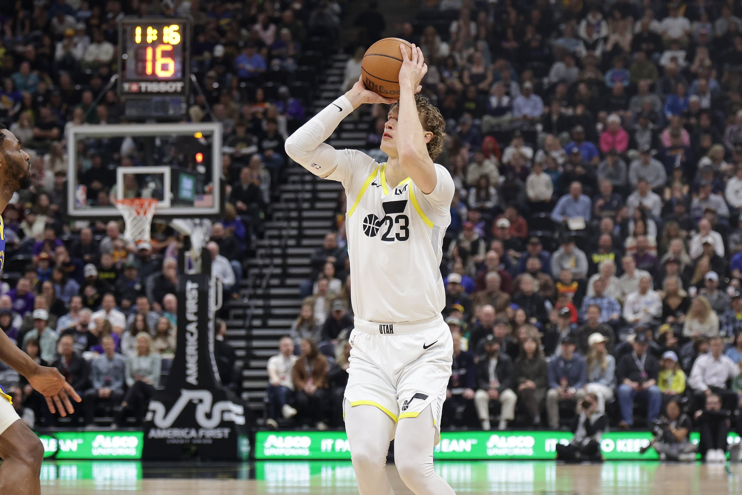 NBA: Golden State Warriors at Utah Jazz