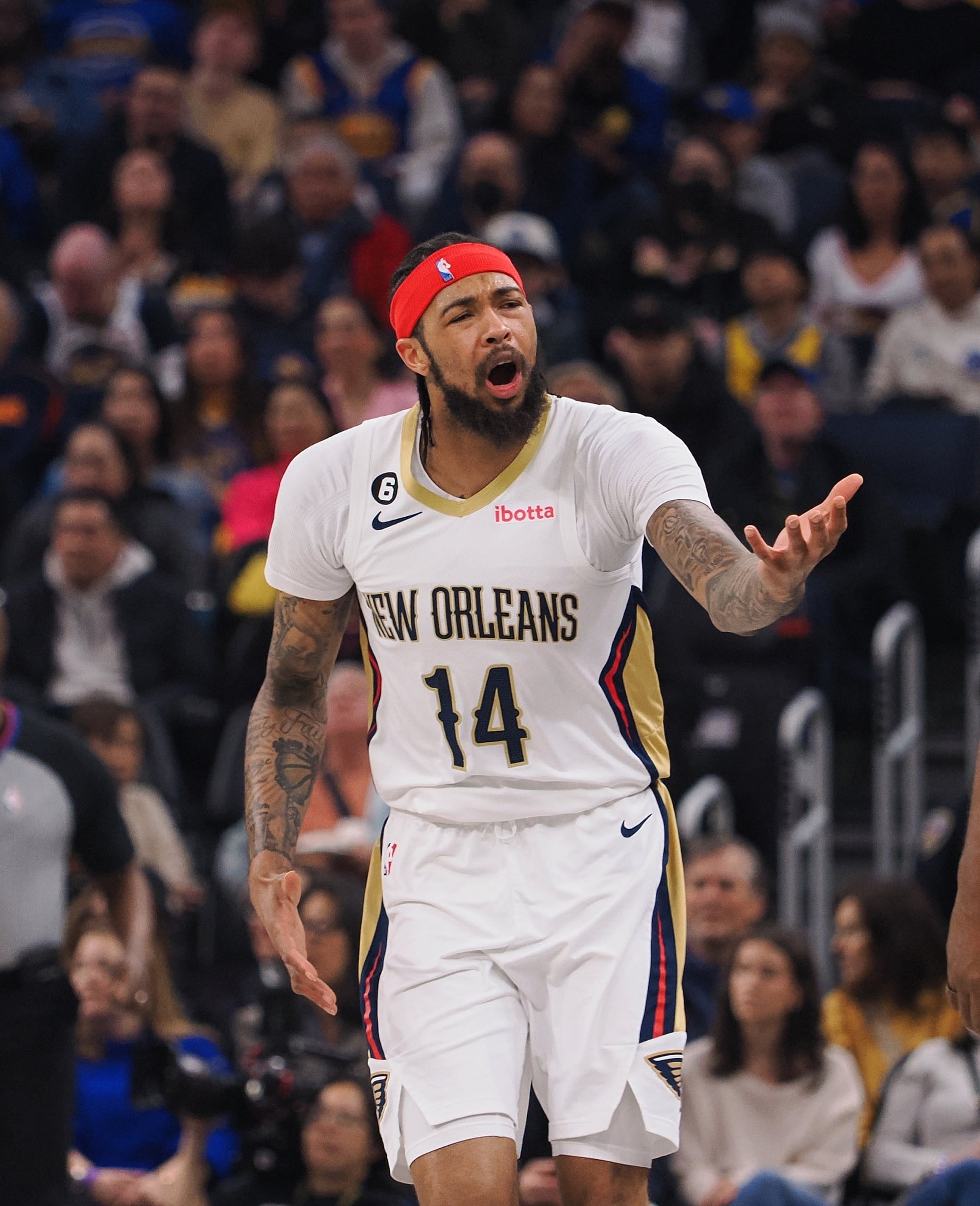 NBA: New Orleans Pelicans at Golden State Warriors