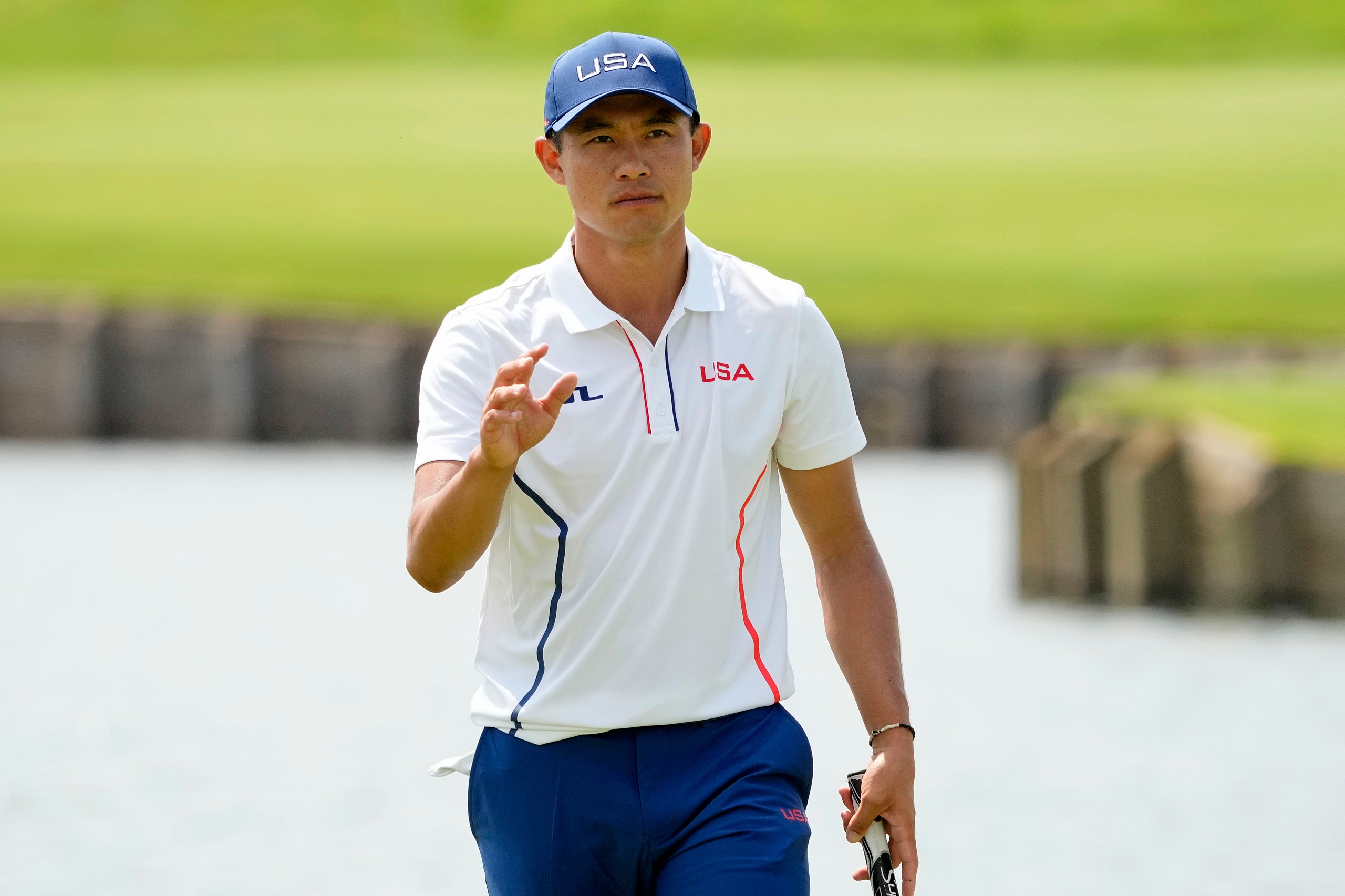 Olympics: Golf-Mens Stroke Play Round 2