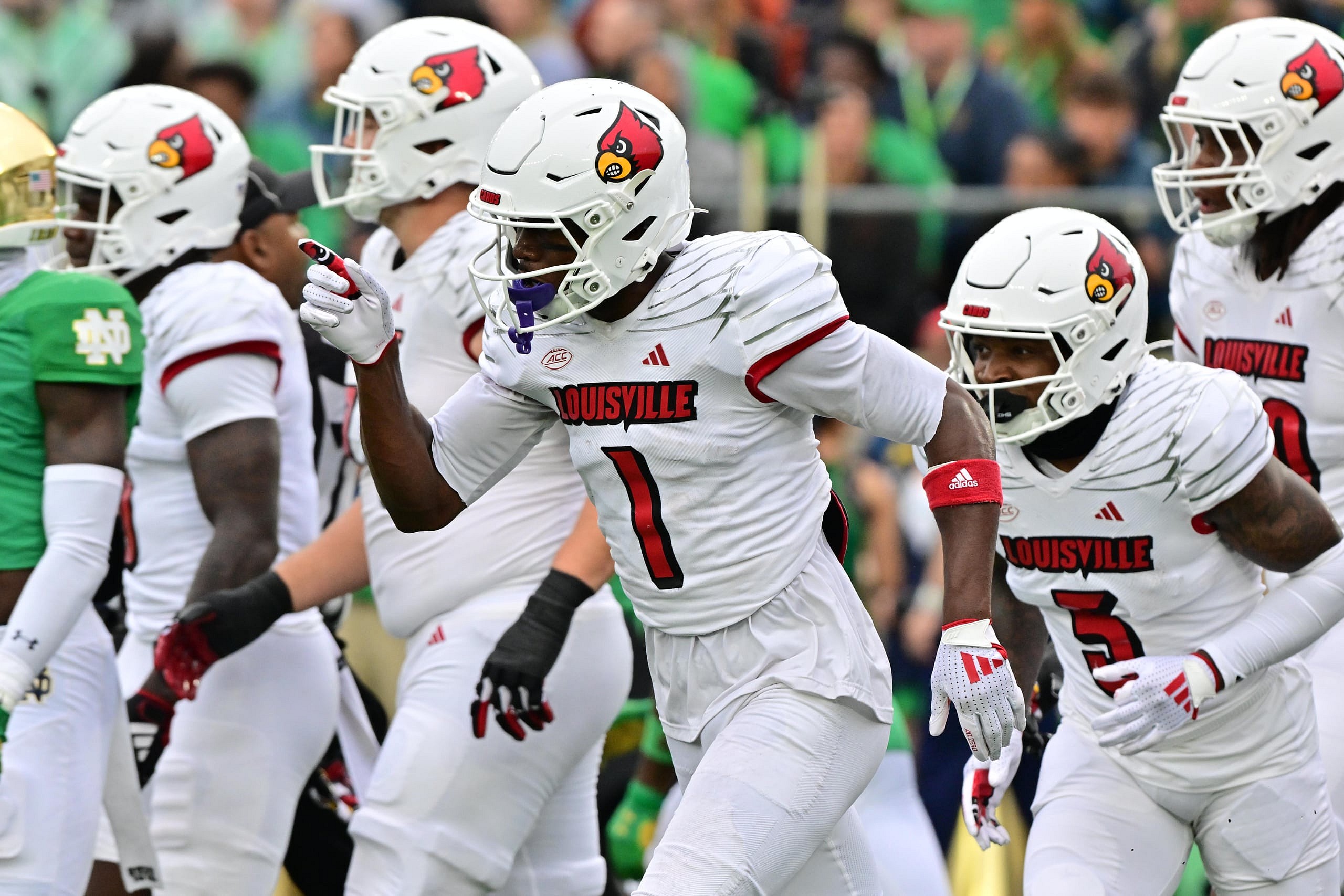 NCAA Football: Louisville at Notre Dame