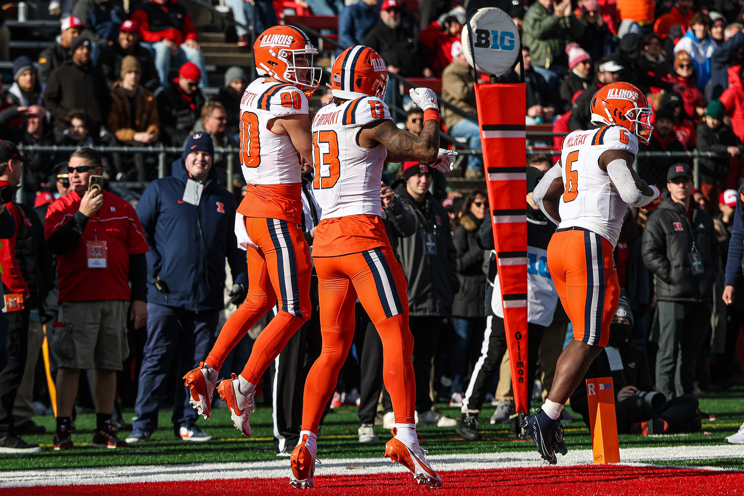 NCAA Football: Illinois at Rutgers