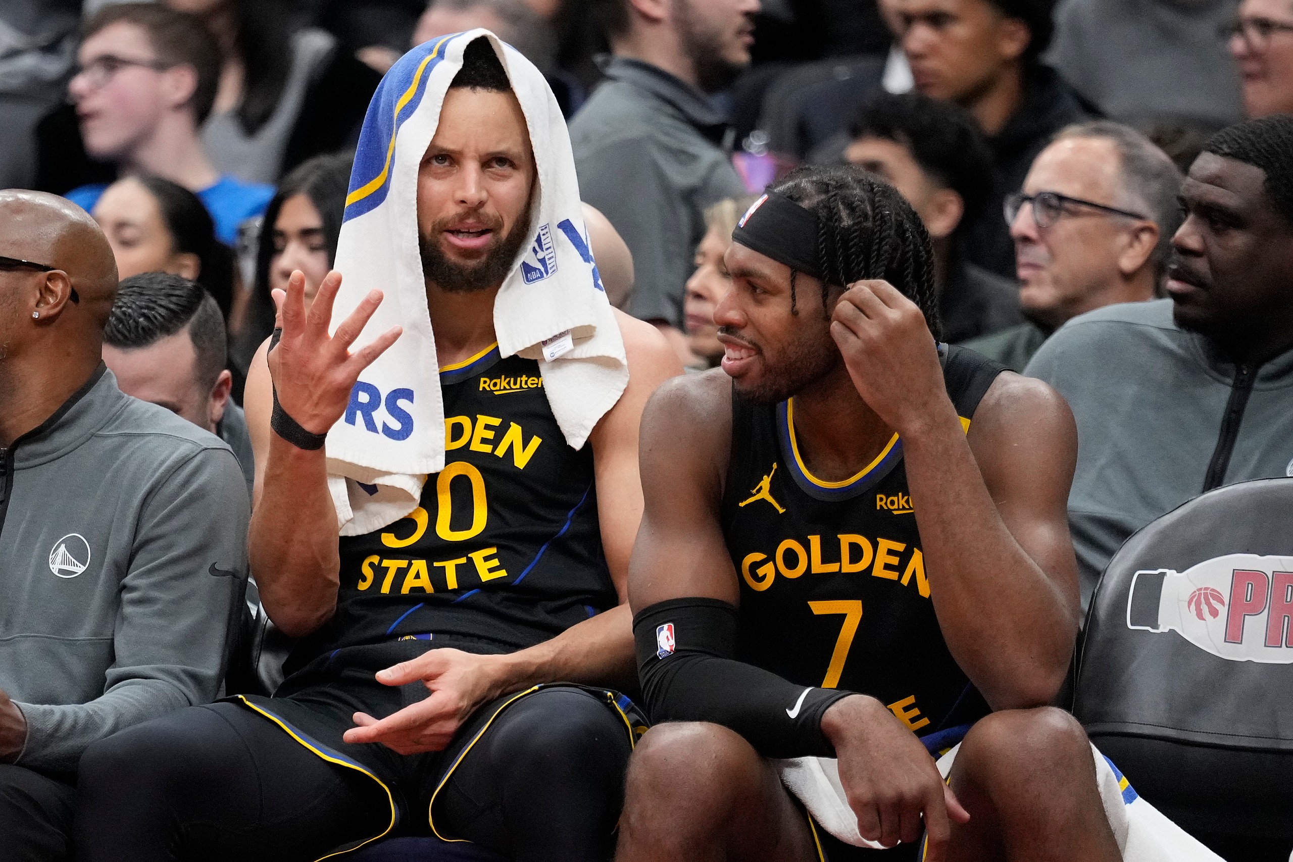 NBA: Golden State Warriors at Toronto Raptors