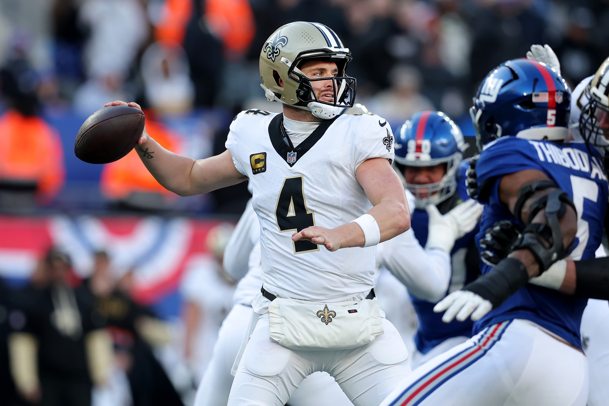 NFL: New Orleans Saints at New York Giants