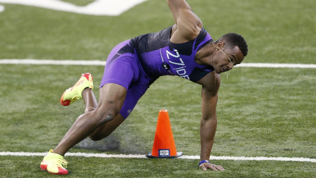 Photo: NFL NFL Combine 20 yard shuttle