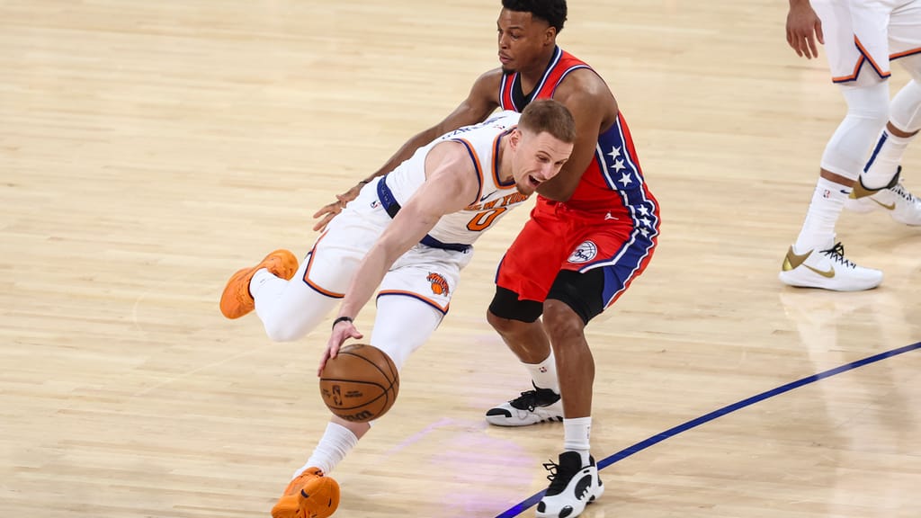 New York Knicks' Donte DiVincenzo