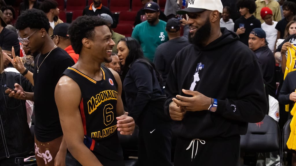 lebron james, bronny james