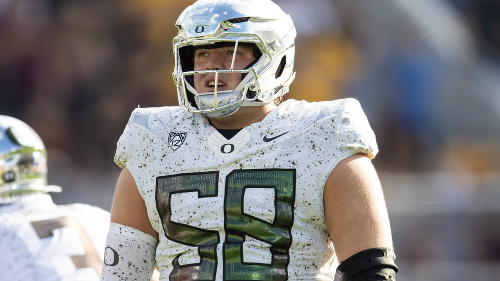 Jackson Powers-Johnson Las Vegas Raiders NFL Draft