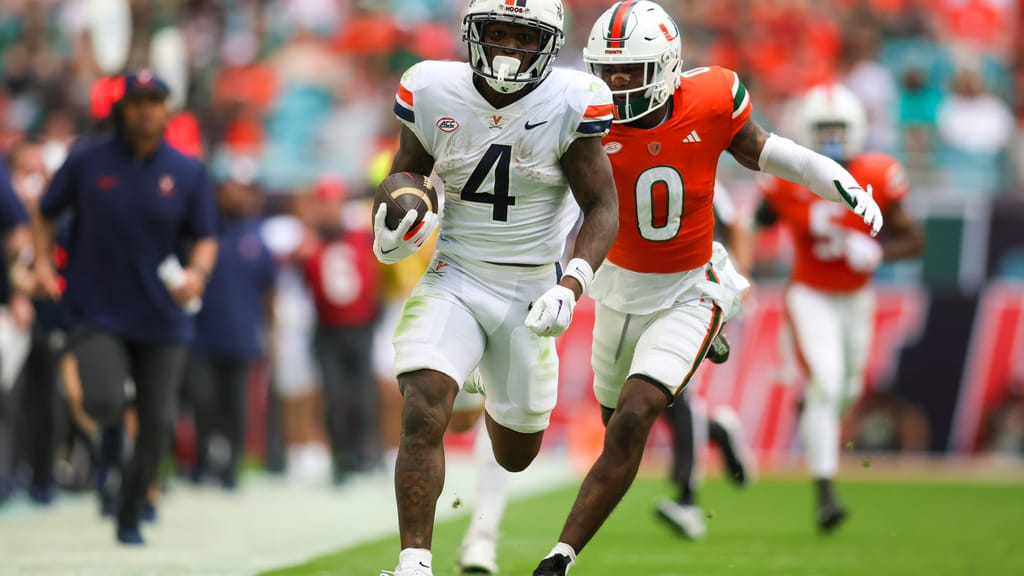 NCAA Football: Virginia at Miami