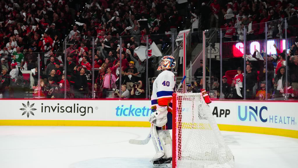 NHL: Stanley Cup Playoffs-New York Islanders at Carolina Hurricanes