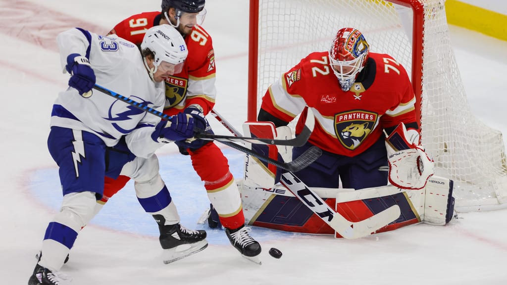 NHL: Stanley Cup Playoffs-Tampa Bay Lightning at Florida Panthers
