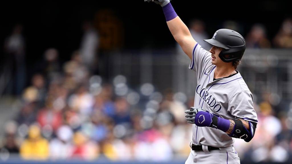 Colorado Rockies rookie Jordan Beck