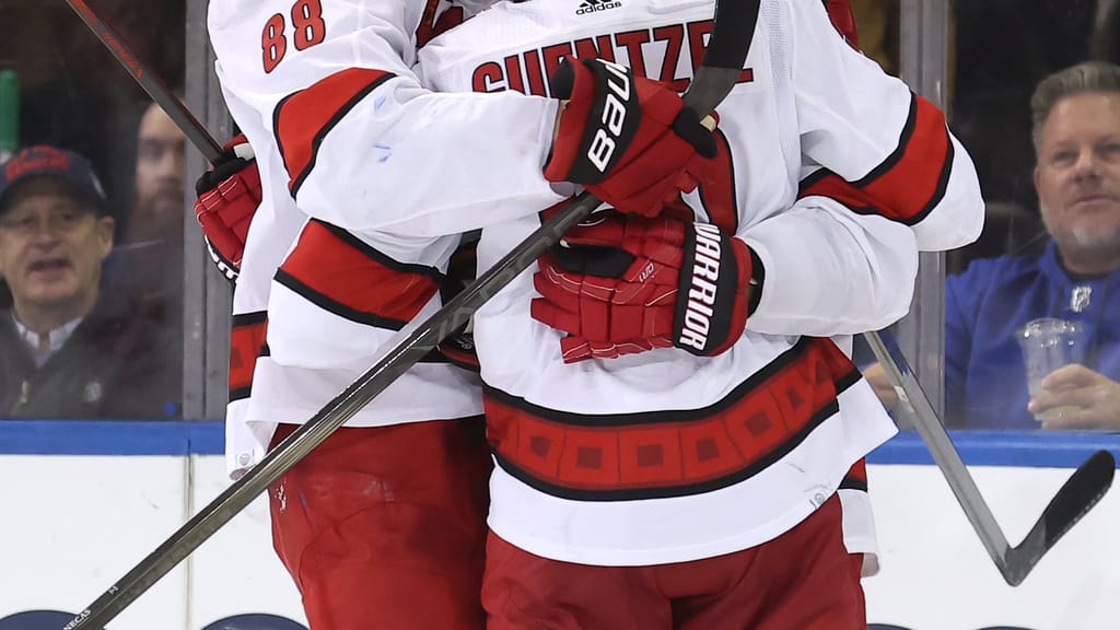 NHL: Stanley Cup Playoffs-Carolina Hurricanes at New York Rangers