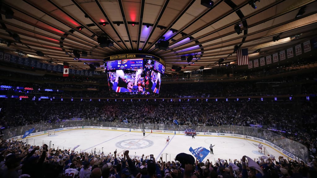 NHL: Stanley Cup Playoffs-Carolina Hurricanes at New York Rangers