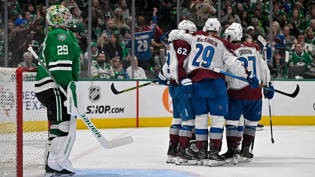 NHL: Stanley Cup Playoffs-Colorado Avalanche at Dallas Stars