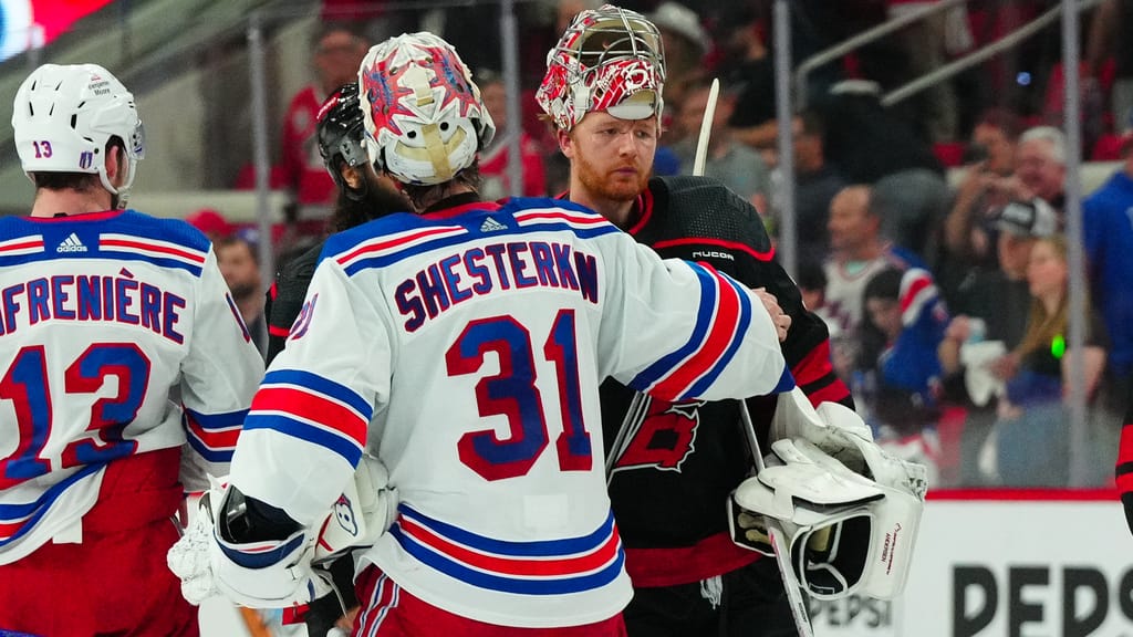 NHL: Stanley Cup Playoffs-New York Rangers at Carolina Hurricanes