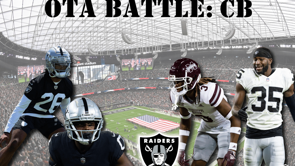 Las Vegas Raiders OTAs cornerbacks