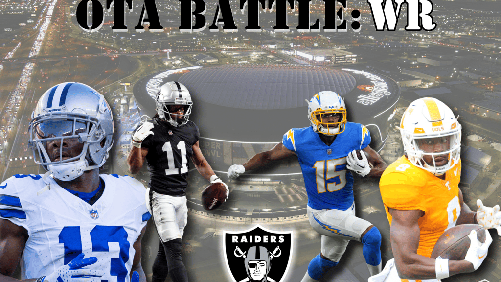 Las Vegas Raiders OTAs wide receivers