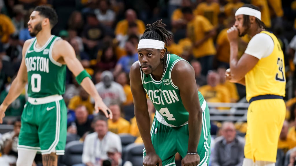 Boston Celtics' Jrue Holiday, NBA Finals