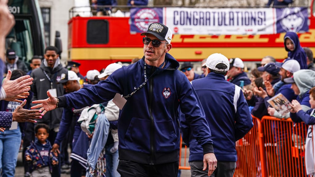 NCAA Basketball: Connecticut Victory Parade and Rally