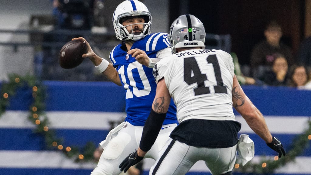 NFL: Las Vegas Raiders at Indianapolis Colts