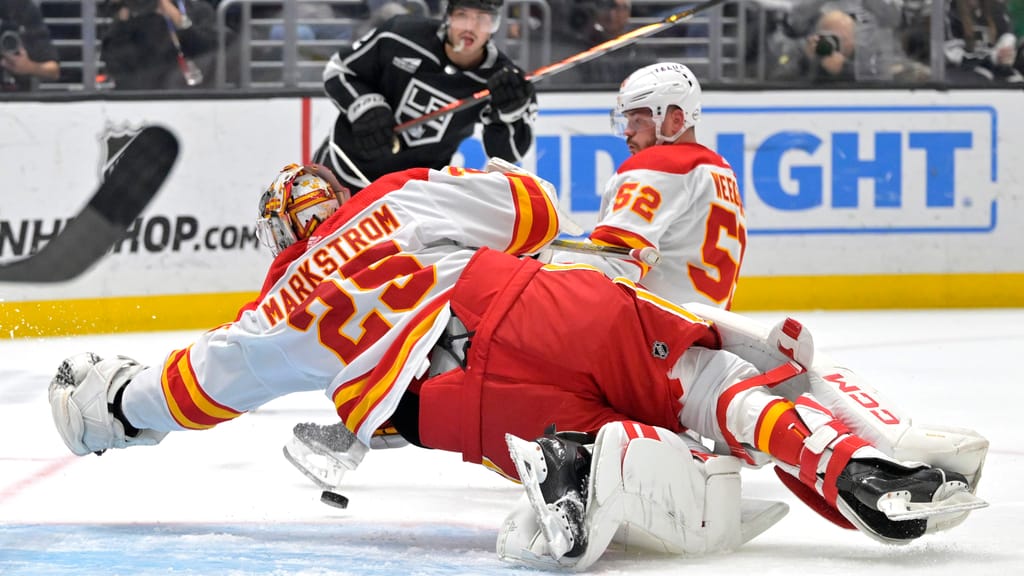 NHL: Calgary Flames at Los Angeles Kings
