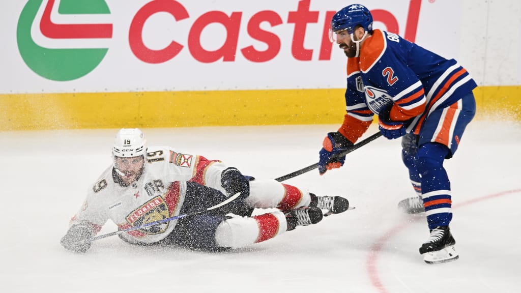 NHL: Stanley Cup Final-Florida Panthers at Edmonton Oilers