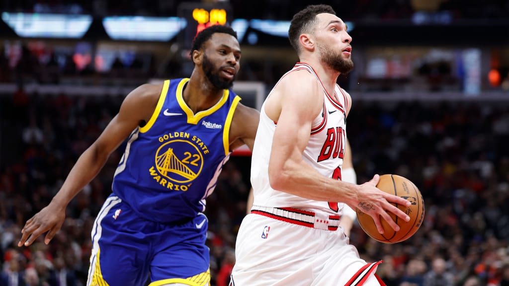 Zach LaVine against the Golden State Warriors