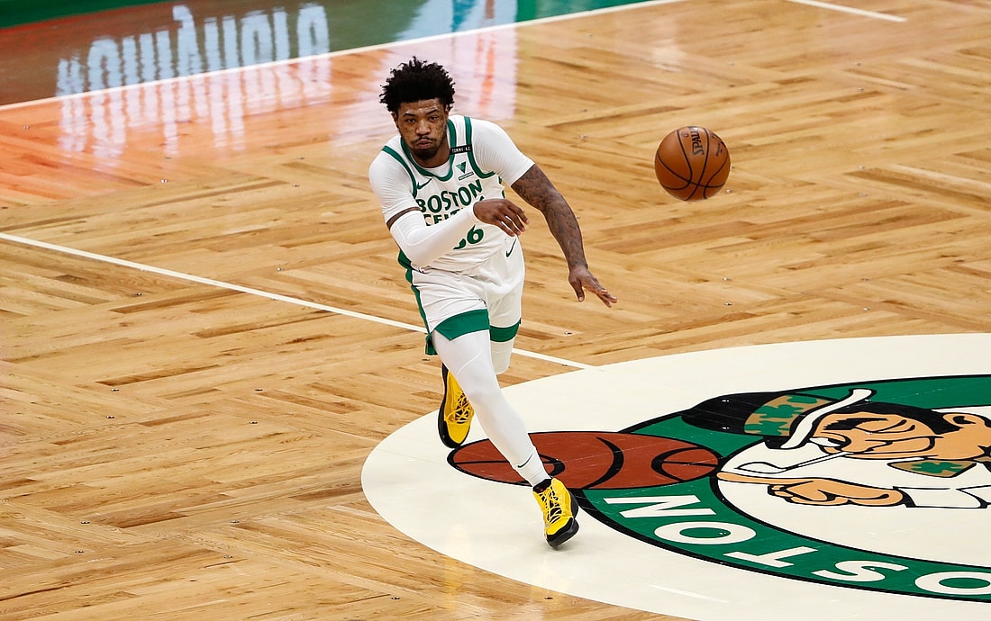 Kristaps Porzingis trade to the Celtics for Marcus Smart