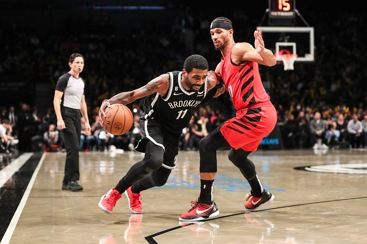 NBA: Portland Trail Blazers at Brooklyn Nets