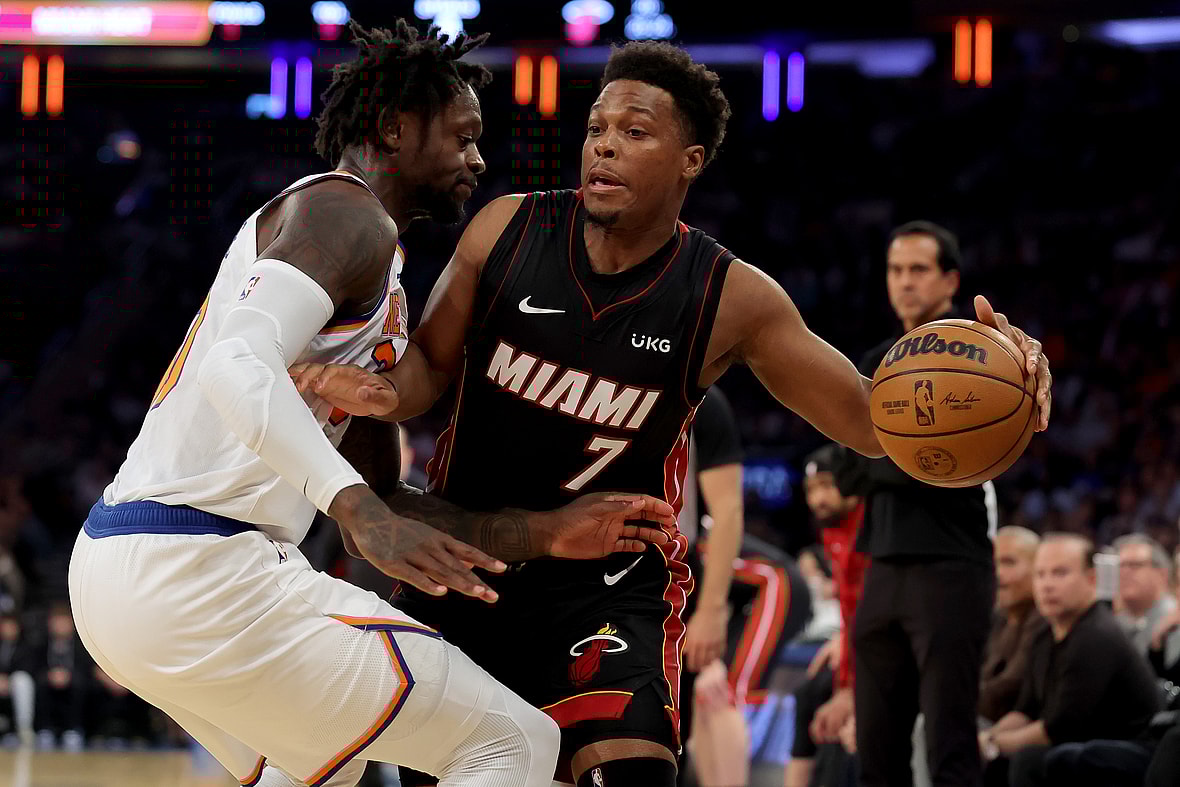 NBA: Playoffs-Miami Heat at New York Knicks