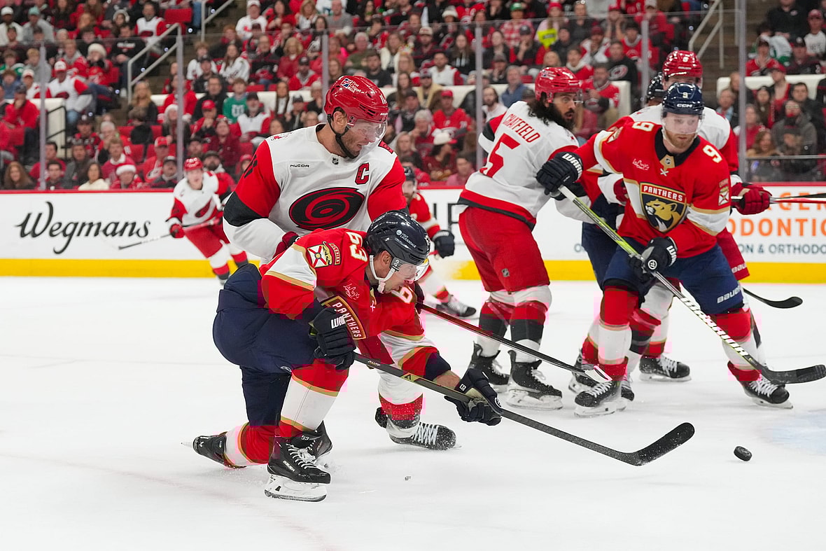 NHL: Florida Panthers at Carolina Hurricanes