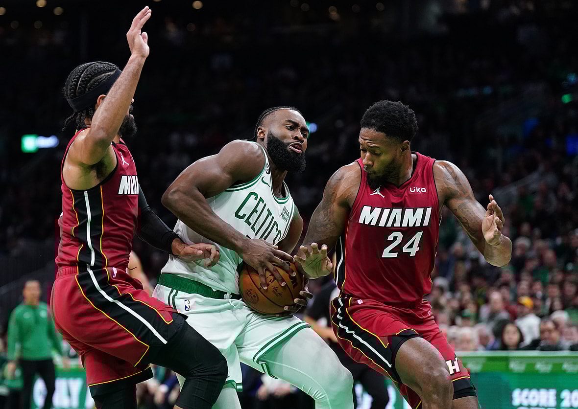 NBA: Miami Heat at Boston Celtics