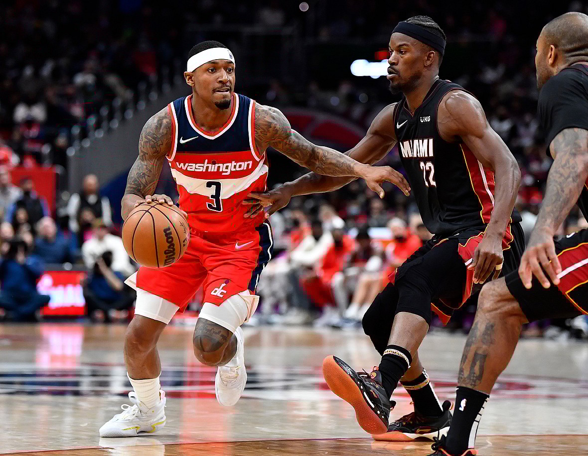 NBA: Miami Heat at Washington Wizards