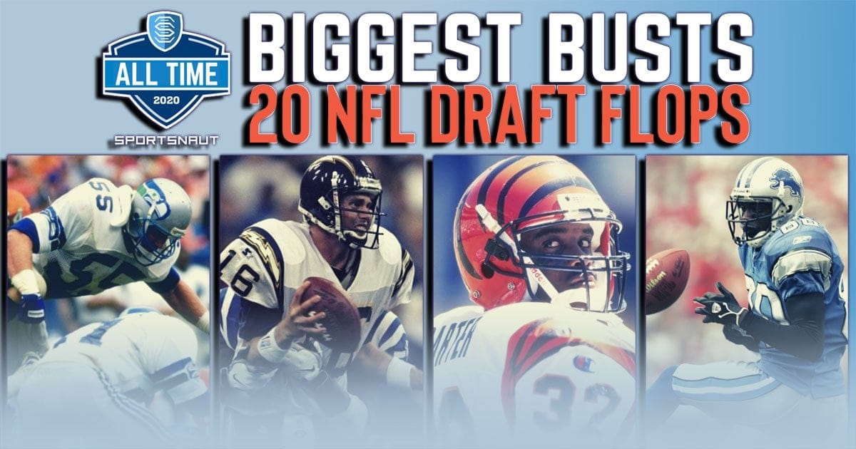 20 biggest NFL draft busts of all time Zach Wilson among biggest NFL