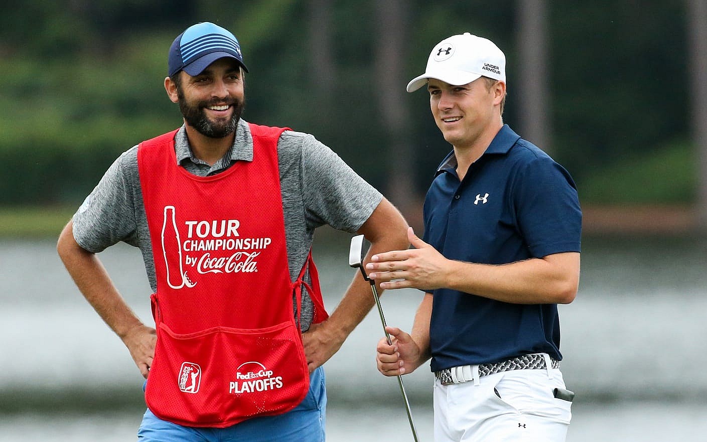 Jordan Spieth caddie