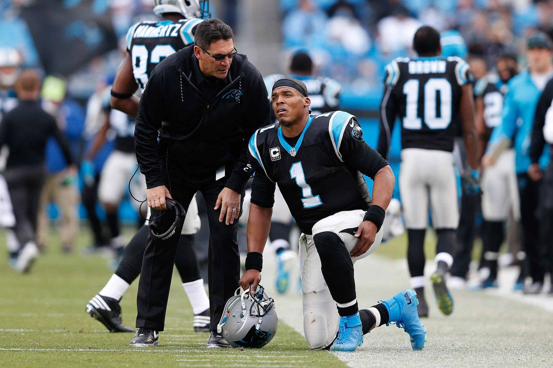 It's about time the Carolina Panthers get Cam Newton pass protection NFL Week 1